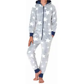 normann Schlafanzug Jumpsuit Overall Blau 140