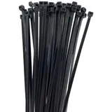 Trendline Kabelbinder 4,8 X 250 Mm Schwarz 50 Stück Polyamid Kabel Binder - Trendline