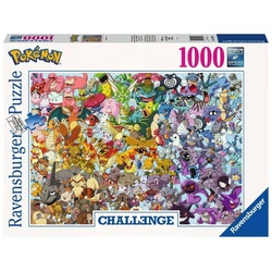 Ravensburger Puzzle »1000 Teile Ravensburger Puzzle Pokemon 15166«, 1000 Puzzleteile
