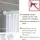 Wenko Duschvorhangstange Luz 70-115 cm weiß