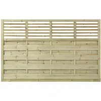 Plus Sichtschutzelement Newline 180 x 110 cm druckimprägniert