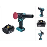 Makita DPV 300 G1 Akku Schleifer Polierer 18 V 50 / 80 mm Brushless + 1x Akku 6,0 Ah - ohne Ladegerät