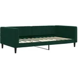 vidaXL Tagesbett Dunkelgrün 100x200 cm Samt