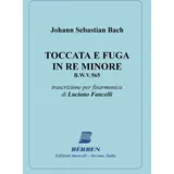 Johann Sebastian Bach, Fancelli-Toccata + Fuga Bwv 565-Akkordeon-SCORE