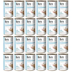 BRIT Veterinary Diet Obesity Lamb&Pea Fettleibigkeitsfutter für Hunde 24x400g