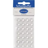 HANSI-Siebert Schutzpuffer Clear 11,1 mm, Kunststoff transparent, selbstklebend,