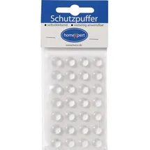 HANSI-Siebert Schutzpuffer Clear 11,1 mm, Kunststoff transparent, selbstklebend,