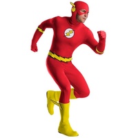 Metamorph Kostüm Classic The Flash Deluxe, Hochwertiges Heldenkostüm aus der Golden Age of Comics! S