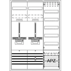 Striebel & John DA37PG Komplettschrank, AP Dreipunkt, A37 2Z1V5A2 2CPX054267R9999