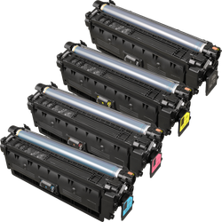 4 Ampertec Toner ersetzt Canon 040  4-farbig