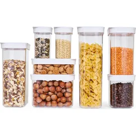 Emsa Optima rechteckig transparent 0,45 l 5-teiliges Set