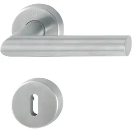 HOPPE FH-Drückergarnitur AMSTERDAM - bb, 40 - 45, Edelstahl matt