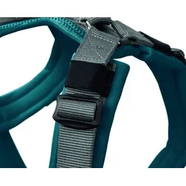 Hunter Maldon Up Hundegeschirr Petrol/Grau M-L