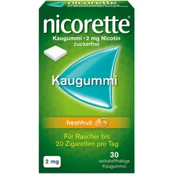 Nicorette Kaugummi freshfruit 2 mg Nikotin
