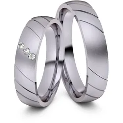 Trauringe Br ̧ssel 585er Palladium - 5340