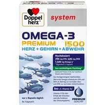 Doppelherz System Omega-3 Premium 1500 Kapseln 60 St.