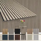 HEXIM Akustikpaneel AP06 braun 2 St. 278 x 60 cm