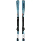 SALOMON Herren All-Mountain Ski E S/MAX 6 + M10 GW, Tahitian Teal/Bright Red/Black, 175