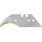 Lutz Blades Sichelmesserklinge TiN 58,9x18,7x0,65mm Pack a 10 Stück