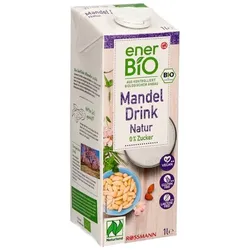 enerBIO Mandel Drink »Natur 0% Zucker« Naturland mehrfarbig