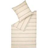 Esprit Adrien Mehrfarbige Querstreifen Beige 155 x 220 cm + 2 x 80 x 80 cm