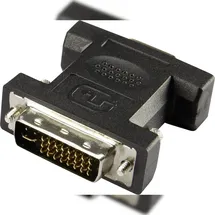 Renkforce DVI / VGA Adapter 1x DVI-Stecker 24+5pol. - 1x VGA-Buchse Schwarz