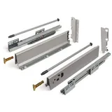SO-Tech Schubladensystem Modern Box Zargenhöhe 199 mm Nennlänge 450 mm Soft-close Grau