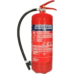 Alecto BP6 - Pulverlöscher 6 Kilogramm