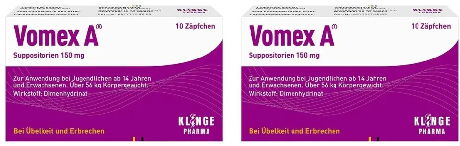 Vomex A Zäpfchen 150mg