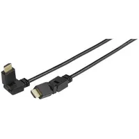 Vivanco 47169 4K HDMI Kabel, 1,5m, High Speed, 360°