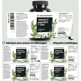 Natural Elements Vitamin C Kapseln 120 St.
