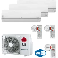 Klimaanlage Multisplit LG Standard Plus 3x PC09SK 2,5 kW + MU3R21 Wärmepupe