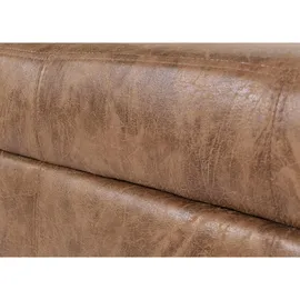 berlinlodge Sitzbank MIT Aufbewahrung Lars Leder + Kunstleder Creme HxBxT 45x112x45cm