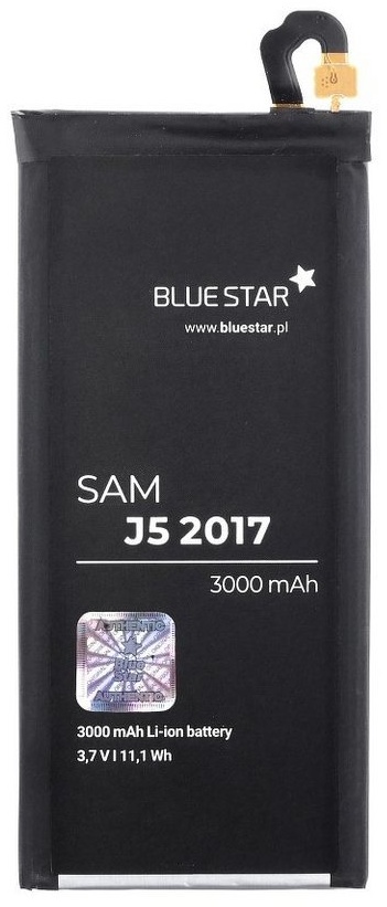 BlueStar Akku Ersatz für Samsung Galaxy A5 2017 - SM-A520 3000 mAh Smartphone-Akku