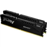 Kingston FURY Beast schwarz DIMM Kit 16GB, DDR5-5600, CL40-40-40, on-die ECC (KF556C40BBK2-16)