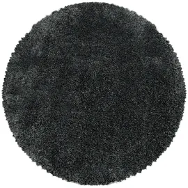 KADIMA DESIGN Shaggy Uni Style Grau Ø 120 cm