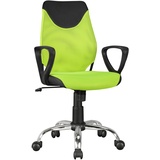 KADIMA DESIGN Jugenddrehstuhl DAVOS Nylon, ergonomisch, höhenverstellbar, in Limette/Schwarz, Blau/Schwarz, Pink/Schwarz