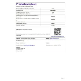 Bosch Serie 6 Einbau-Backofen HBG578BB3