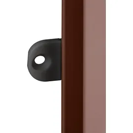 hecht International Insektenschutz Dachfenster Plissee 110 x 160 cm Braun