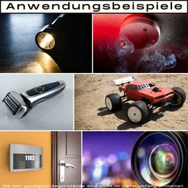 Panasonic Fotobatterie CR123A Lithium 3V 1400mAh