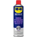 WD-40 Fahrrad Kettenreiniger 500 ml - schnelltrocknend, entfernt Fett, Öl, Schmutz