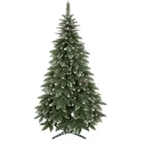 SPRINGOS Weihnachtsbaum künstlich 180 cm Grün/Weiß