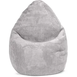 Sitzsack MAGMA HEIMTEX "BeanBag SHARA XL", grau, B:110cm, Bezug: 100% Polyester, Sitzsäcke