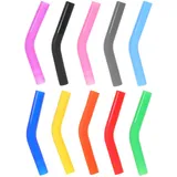 VINTORKY 10St Silikon-Strohhalmdüse Stroh bedeckt die Staubkappe trinken Unterscheidung von Trinkhalmen für Trinkhalme Strohhalme Silikonspitzen für Trinkhalme aus Edelstahl