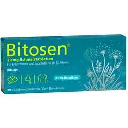 Bitosen 20 mg Schmelztabletten 10 St