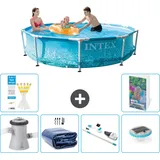Frame Pool Rund - 305x76 Cm - 7-teilig  S204