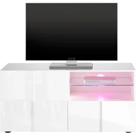 INOSIGN Dama TV-Lowboard 1210 mm weiß lack