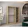abiks möbel Schwebetürenschrank MONACO 150 x 200 x 62 cm Weiß