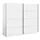 hellin Schiebetürenschrank Veto 243 x 202 x 64 cm Weiß