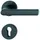 HOPPE Rosettengarnitur Hamburg 1700/42KB/42KBS Schwarz matt